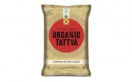 Organic Tattva Sonamasuri Rice Hand Pounded   Pack  5 kilogram